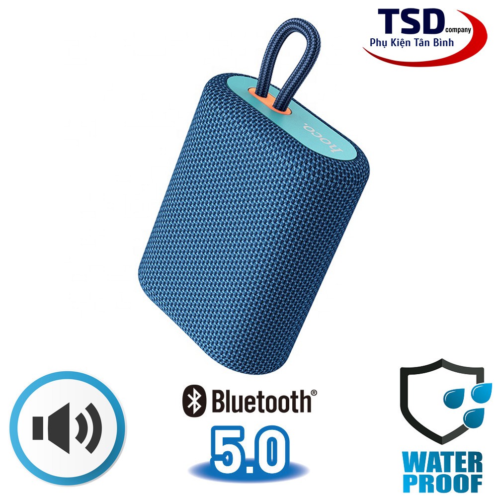 Loa Bluetooth Mini Wireless V5.0 Chống Nước IPX5 Hoco BS47 Chính Hãng