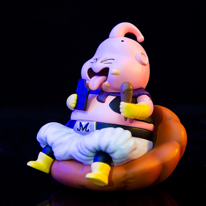 Mô hình ma bư majin buu béo mập ăn kem dễ thương