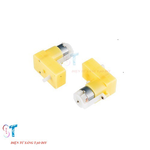 ĐỘNG CƠ GIẢM TỐC MÀU VÀNG 3-6V CHỮ L