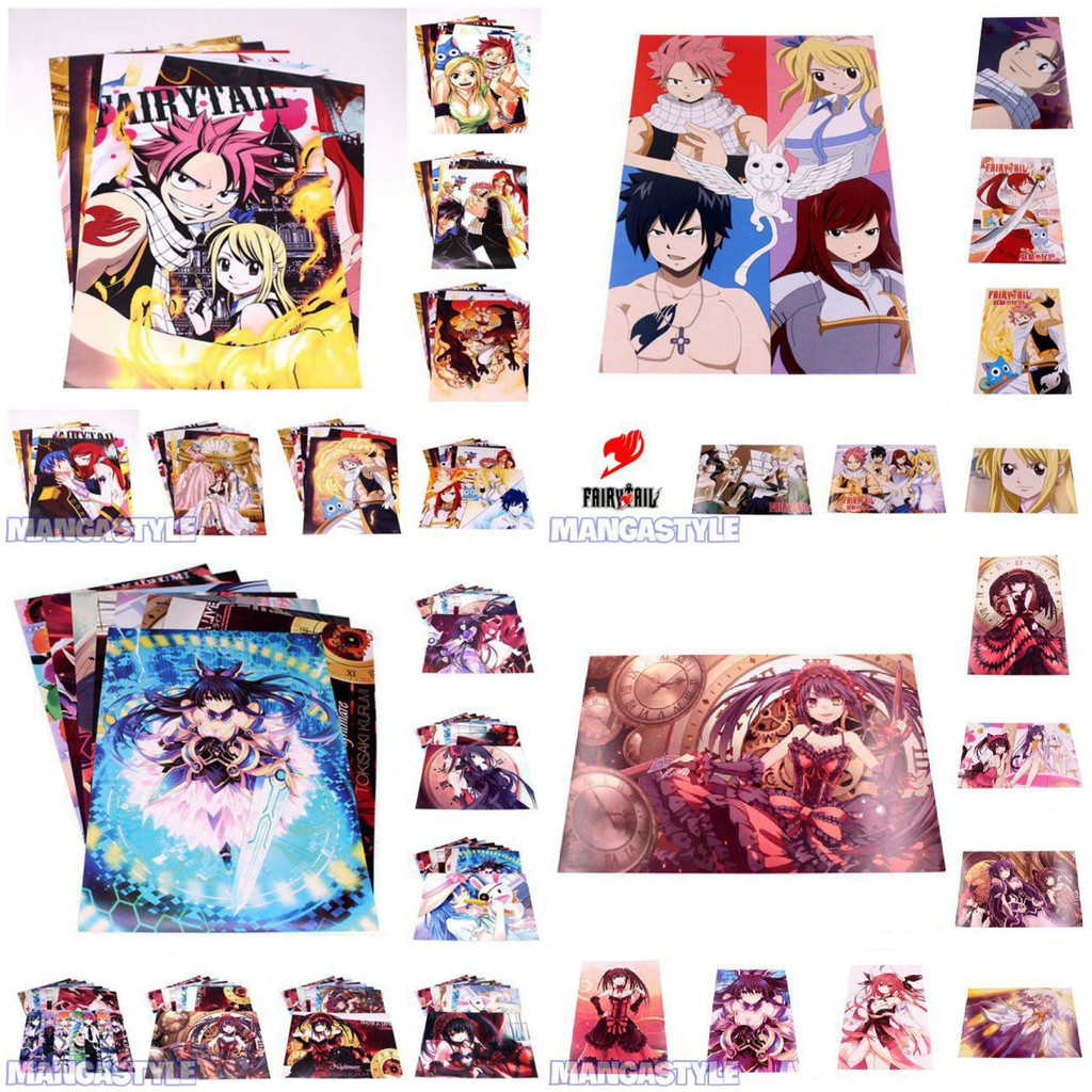 Hàng Có Sẵn - Poster In Hình Manga & Anime