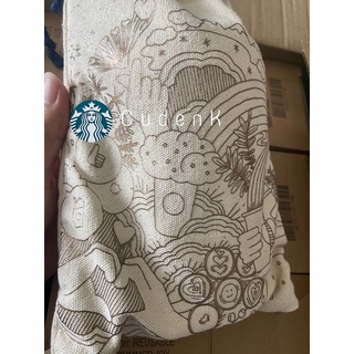 Túi đeo chéo Starbucks size 18cm * 30cm