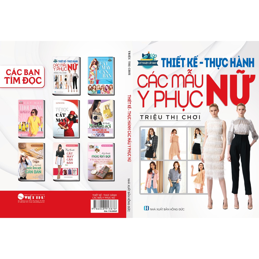 Sách - Thiết Kế Thực Hành Các Mẫu Y Phục Nữ