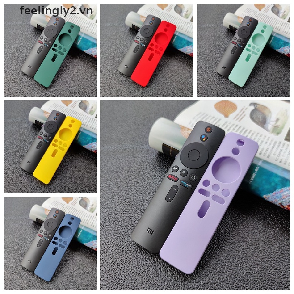 Silicone Vỏ Silicon Bảo Vệ Chìa Khóa Điều Khiển Từ Xa Cho Xiaomi Mi Box S /
