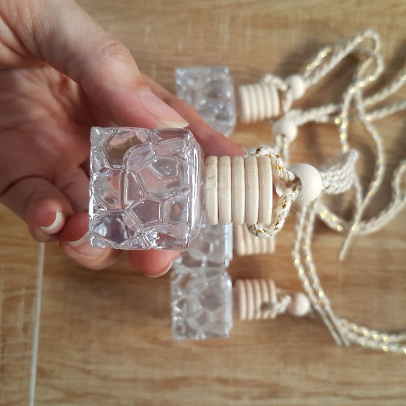 Chai treo xe hơi - Vỏ chai chiết tinh dầu treo xe 10ml