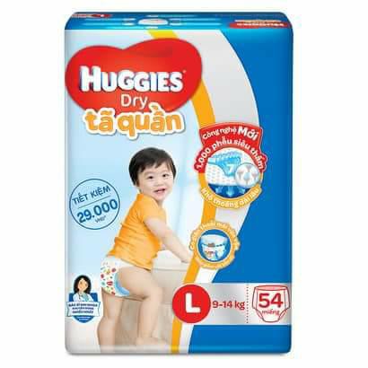 Bỉm Huggies tã quần L54