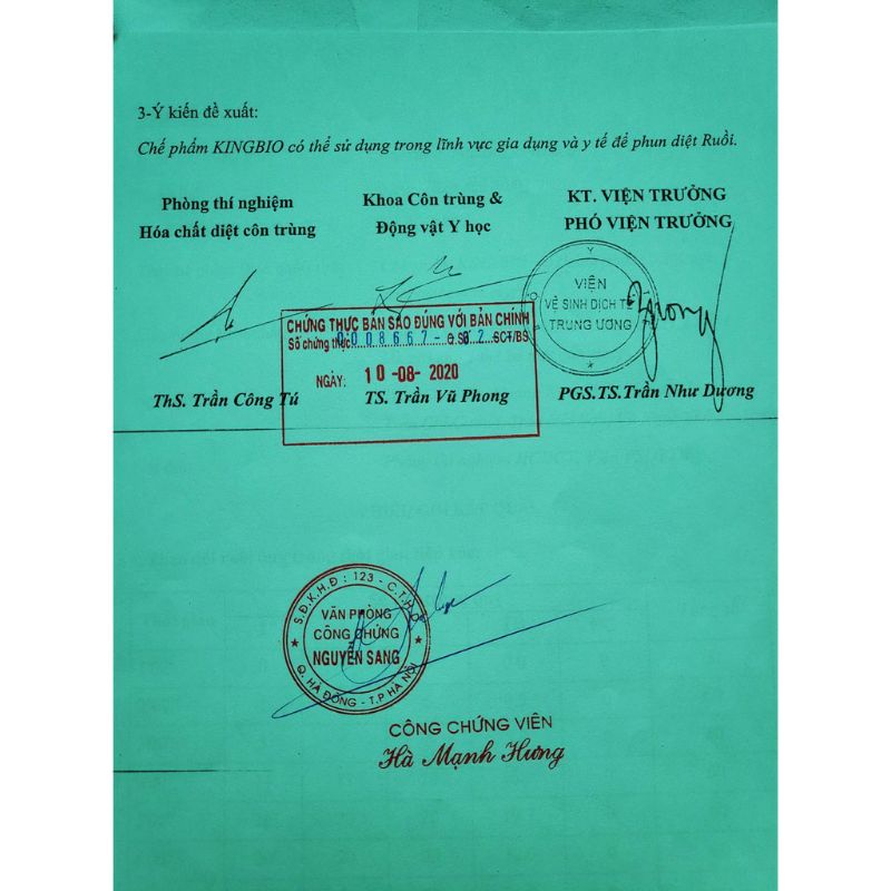 Diệt ruồi bằng chế phẩm sinh học Kingbio, không mùi, an toàn, hiệu quả