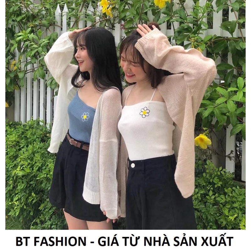 Áo Len Cardigan - Áo khoác len mỏng Xịn - Hàng QC - BT Fashion