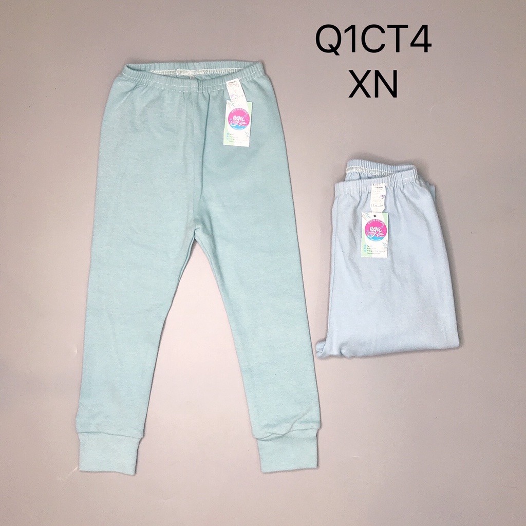 Quần dài cotton nỉ trơn nhiều màu cá tính Nga Fish Q1CT4
