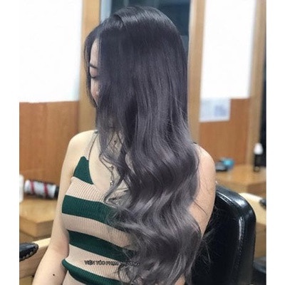 Màu Nhuộm Tóc Nâu Khói- Nâu Khói Sáng thuốc nhuộm tóc tại nhà không tẩy - Shop Hair