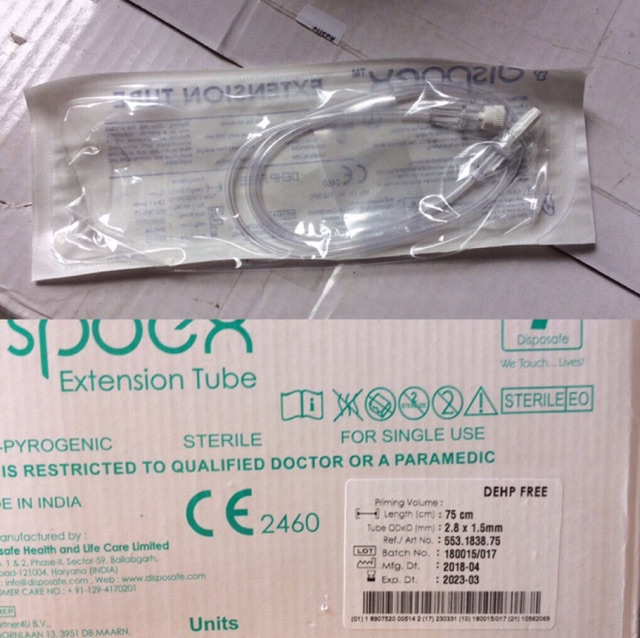 Dây nối bơm tiêm điện