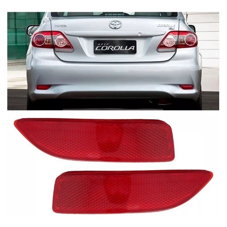 Đèn Phản Quang Gắn Cản Sau Xe Hơi TOYOTA COROLLA Altis 2010 2011 2012 2013
