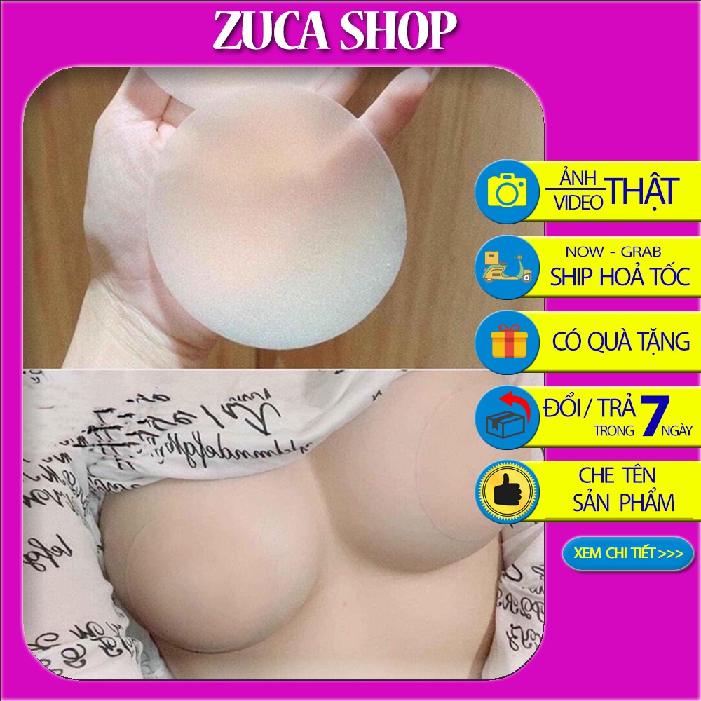 Dán Ngực Silicon Tàng Hình 👙 FREESHIP 👙 Dán Siêu Dính Siêu Thật - D3233-4444