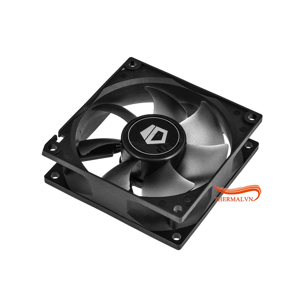 Quạt fan case 8cm ID-Cooling NO-8025 SD - Sức gió tốt, chân 3-pin