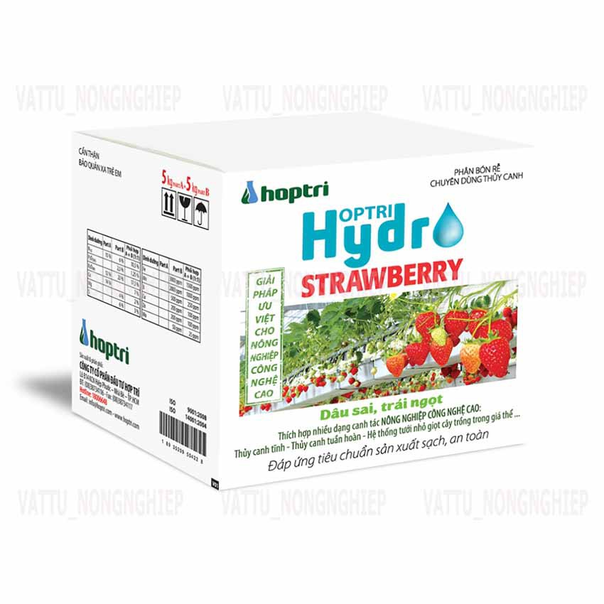 Dinh Dưỡng Thủy Canh Trồng Dâu Tây Hydro Strawberry (10kg) (HÀNG MỚI)