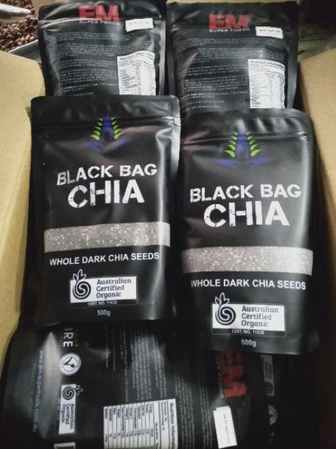 HẠT CHIA BLACK BAG ÚC 500G