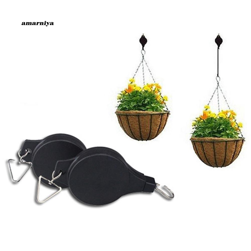 Cặp móc treo chậu cây cảnh có thể thu gọn siêu tiện lợi