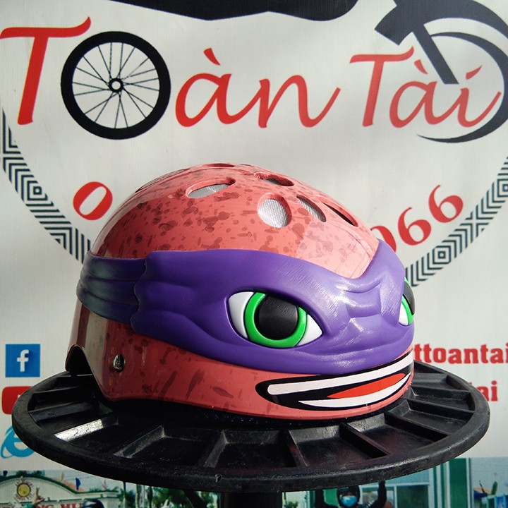 Mũ Bảo Hiểm Ninja Rùa 3D - Thương Hiệu NTMAX