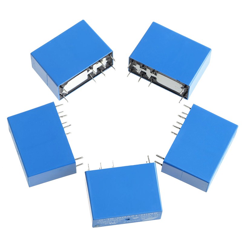Set 5 rơ le SMIH-12VDC-SL-C 12V 16A 250V 8 Pin
