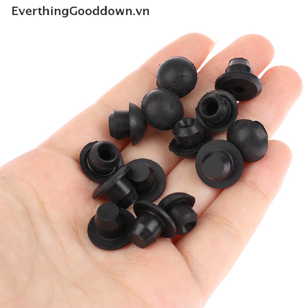 Everthinggooddown Set 20 Nút Cao Su Bịt Jack Cắm Sàn Nhà