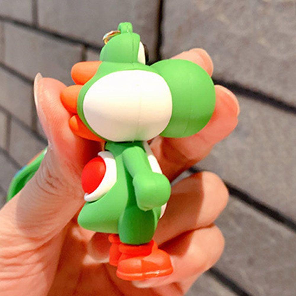 Móc Khóa Hình Khủng Long Hoạt Hình Bằng Silicon