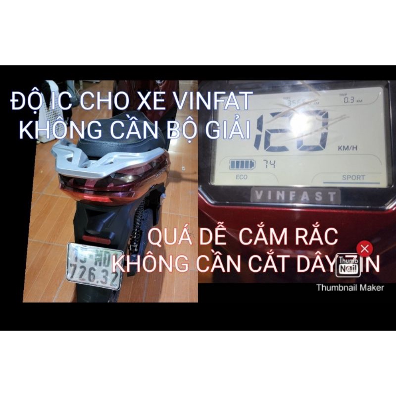 Combo ic độ cho xe điện Vinfat FELIZ