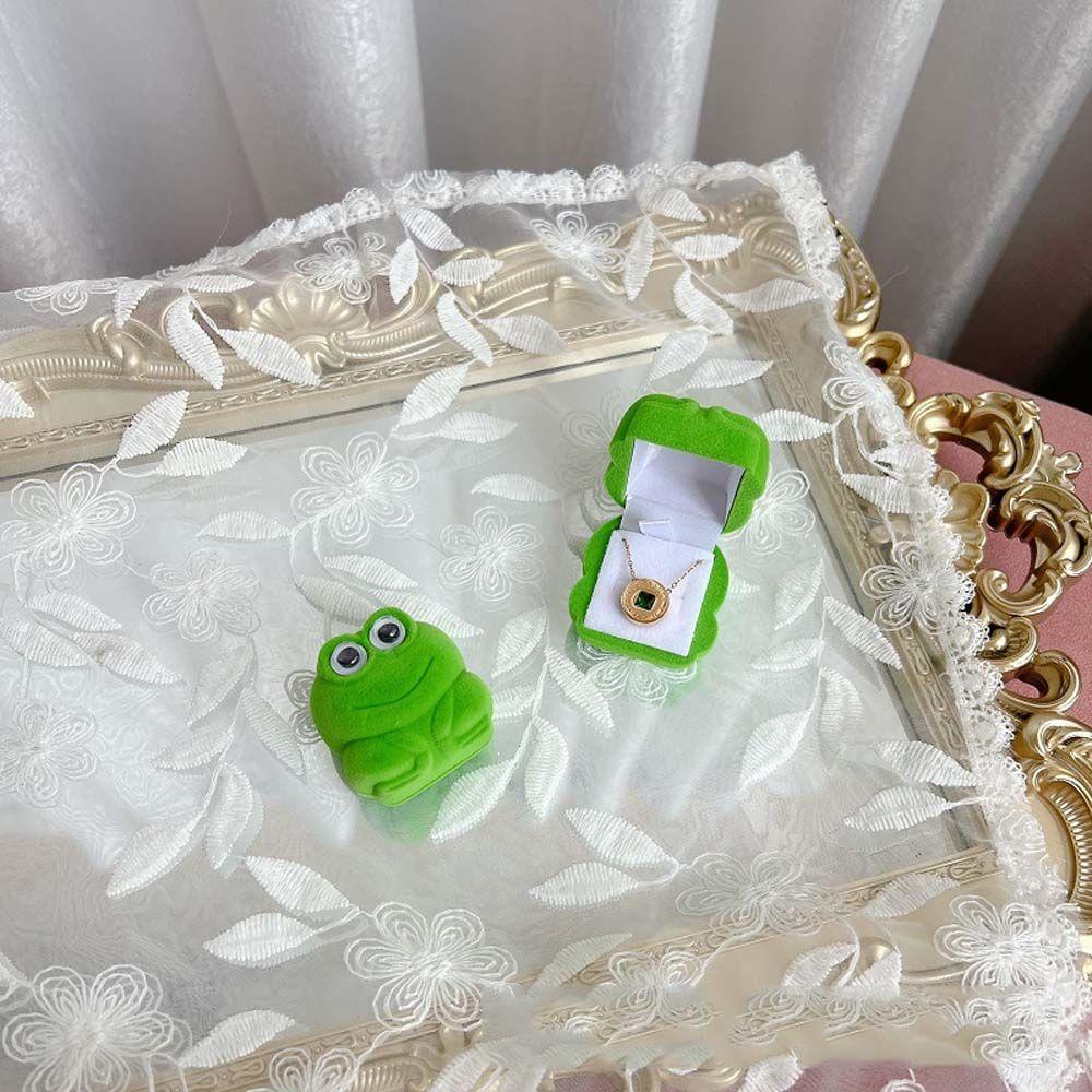 Hộp Đựng Trang Sức Hình Chú Ếch Dễ Thương