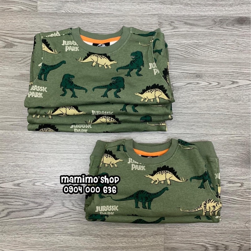 Áo nỉ khủng long