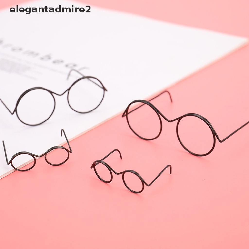 Mắt Kính Không Gọng Tròn Thời Trang Dành Cho Búp Bê