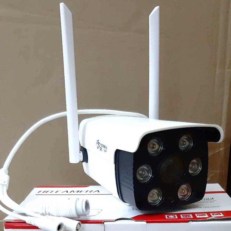 Camera IP Wifi Trong nhà Ngoài trời Yoosee 2 Râu FullHD 1080P 6 LED trợ sáng đàm thoại 2 chiều | BigBuy360 - bigbuy360.vn