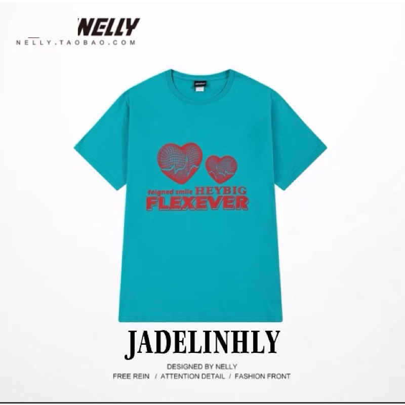 Áo phông nelly heybig sale (có sẵn) 2 nhịp tim