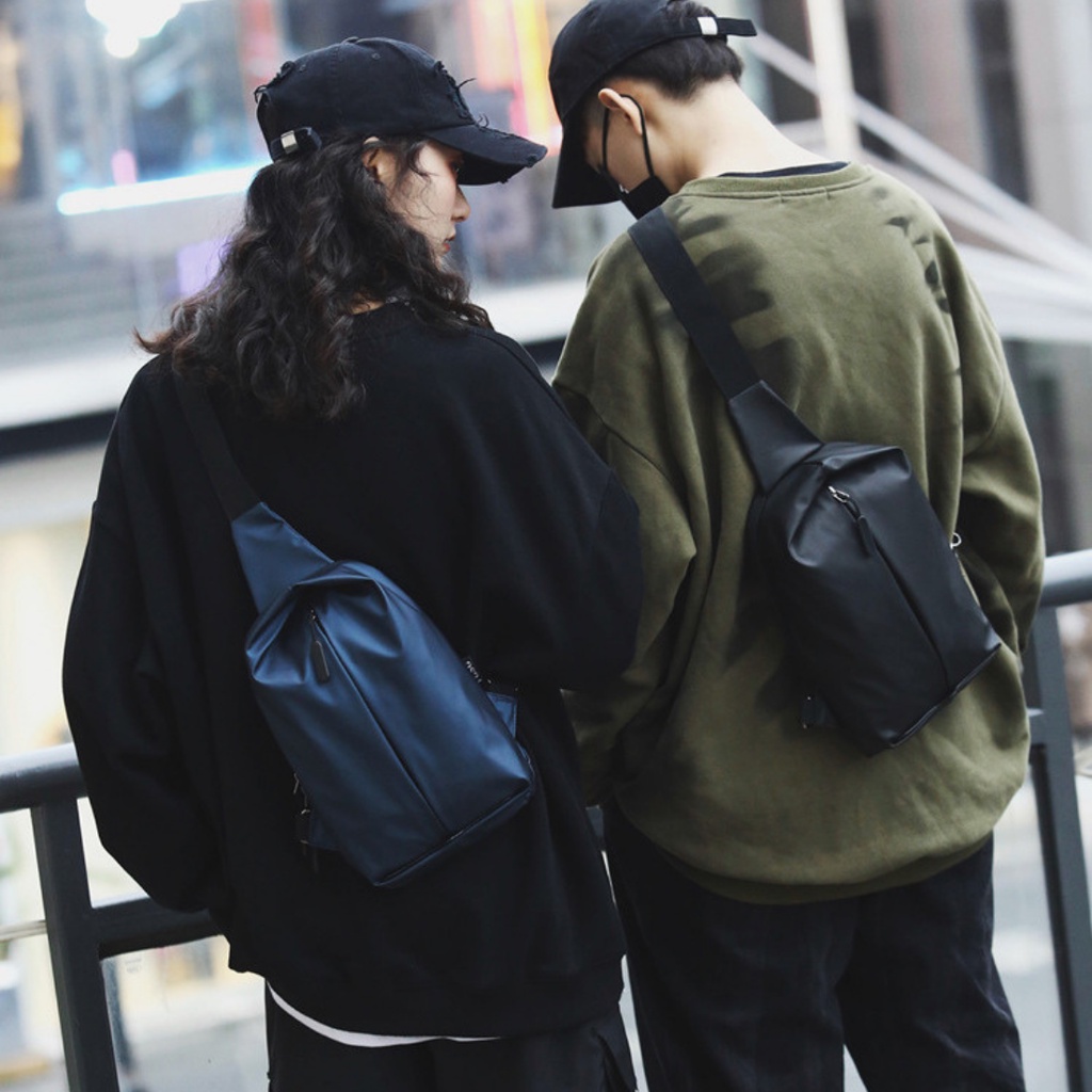 Túi đeo chéo đeo hông nam nữ balo cặp bao tử mini thể thao hàn quốc dùng đi chơi đi học | BigBuy360 - bigbuy360.vn