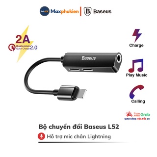 jack chuyển đổi tai nghe 3 in 1 cho IP - Vừa Nghe Vừa Sạc - Có Hỗ Trợ Mic Đàm Thoại