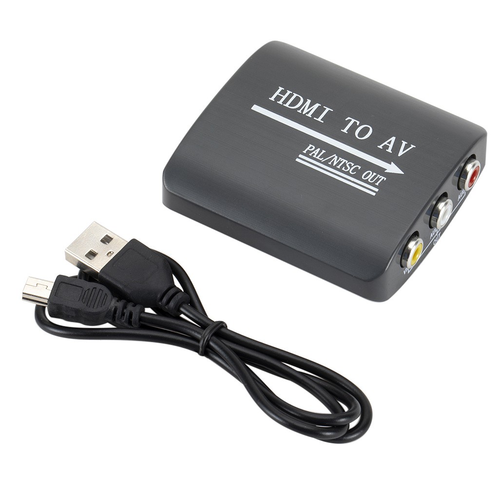 Đầu Chuyển Đổi Mini Hdmi Sang Av Cvbs Cho Tv Dvd Mới