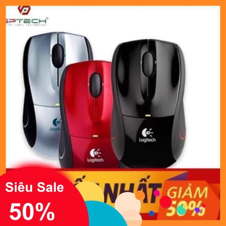 Chuột Không Dây 💎𝓕𝓡𝓔𝓔𝓢𝓗𝓘𝓟💎 Mouse Ko Dây Logitech Laser M505 (BH 6 Tháng) SPTECH COMPUTER