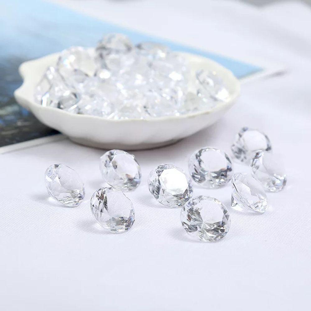 Set 100 Hạt Nhựa Nhân Tạo Trang Trí Tiệc Cưới|Khay Nhựa Acrylic Đựng Đồ Tiện Dụng