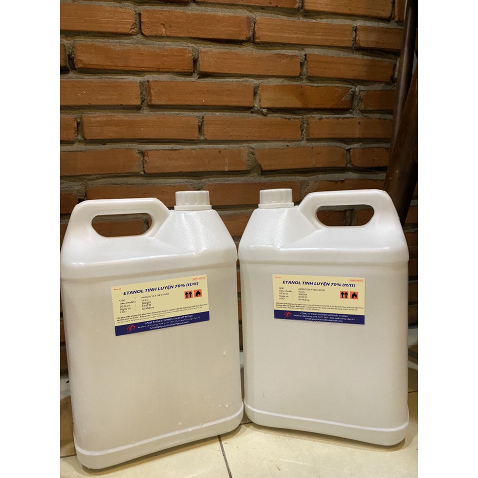 Cồn sát khuẩn (Ethanol 75%) - CAN 10 LÍT