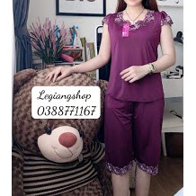 [Mã WA1606 giảm 15% đơn 99k] Đồ ngủ thun lạnh lửng ngang gối Lê Giang Shop | BigBuy360 - bigbuy360.vn