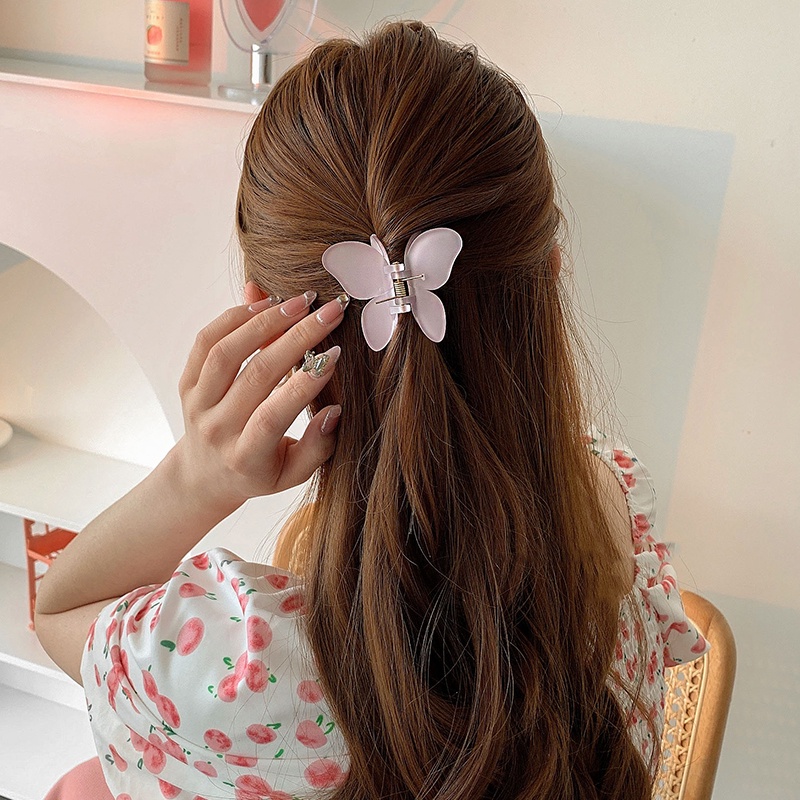 Kẹp Tóc Hình Bướm Nhiều Màu Sắc Thời Trang Cho Nữ