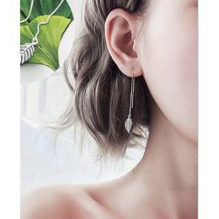 OD - Khuyên tai nữ LEAF KT21 Bông tai Hoa tai xinh xắn hàng thiết kế <LT00> Đồ Múa Lotus