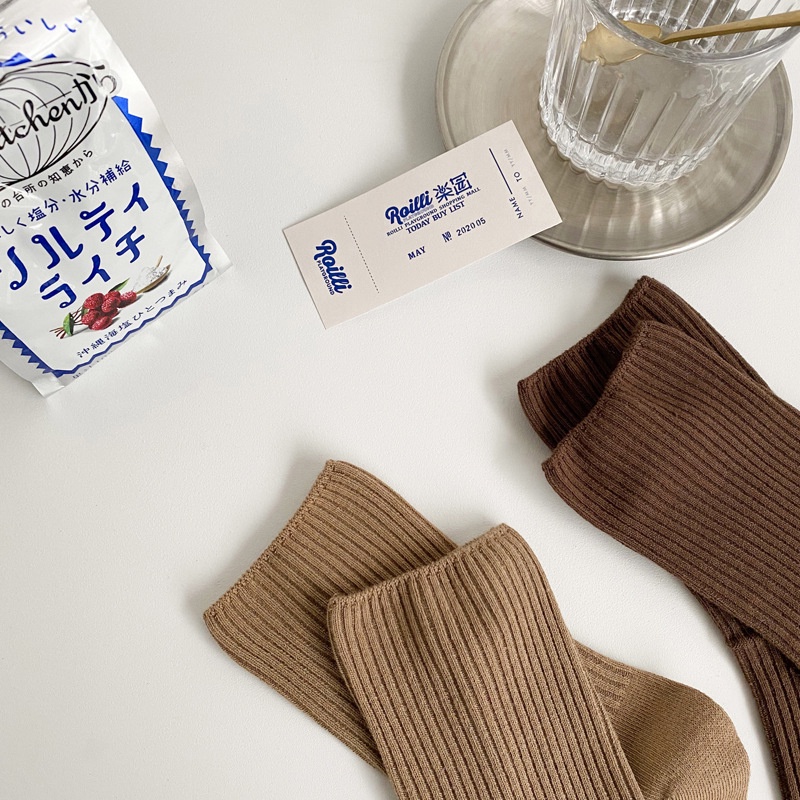 Vớ Nữ Màu Trơn Thiết Kế Thời Trang Mới