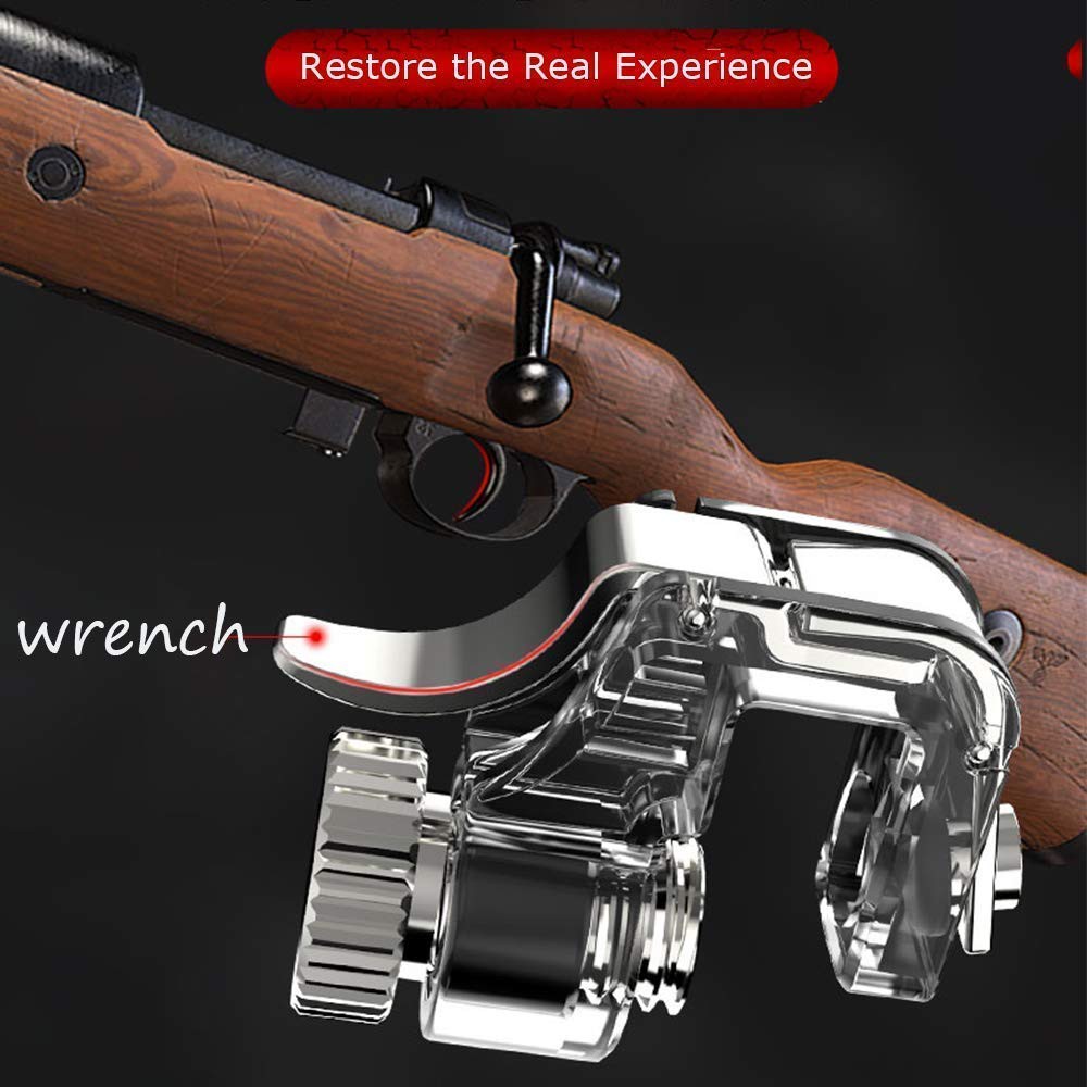 Nút Điều Khiển Chơi Game Bắn Súng Pubg L1r1 Chuyên Dụng Cho Điện Thoại