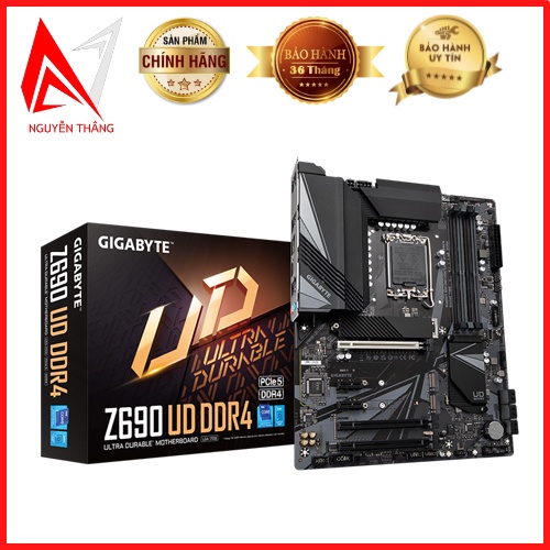 Mainboard bo mạch chủ Gigabyte Z690 UD DDR4 – Socket 1700 chính hãng