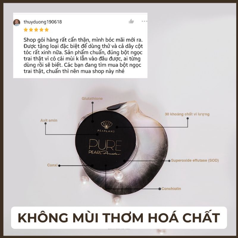 Phấn Phủ Kiềm Dầu Dưỡng Da Hoàn Toàn Từ Bột Ngọc Trai Tinh Khiết Nano 5gr | BigBuy360 - bigbuy360.vn
