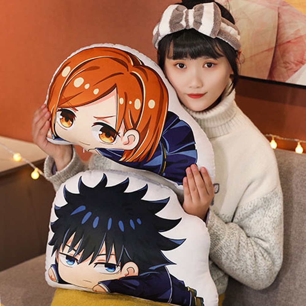 Gối nhồi bông mềm mại in hình nhân vật anime Kaisen Yuji Itadori 33x45cm TAYLOR1