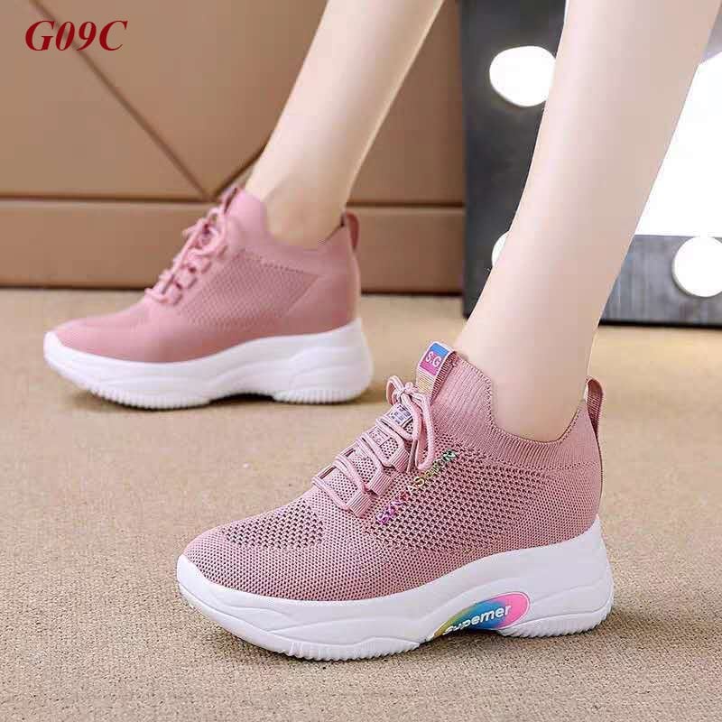 Giày thể thao sneaker cao cấp tôn dáng độn đế nâng chiều cao siêu đẹp phong cách thời thượng hợp thời trang G09A