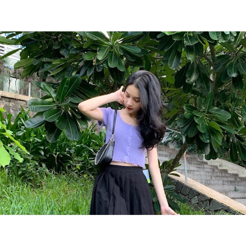 ÁO CROPTOP DỆT KIM | BigBuy360 - bigbuy360.vn