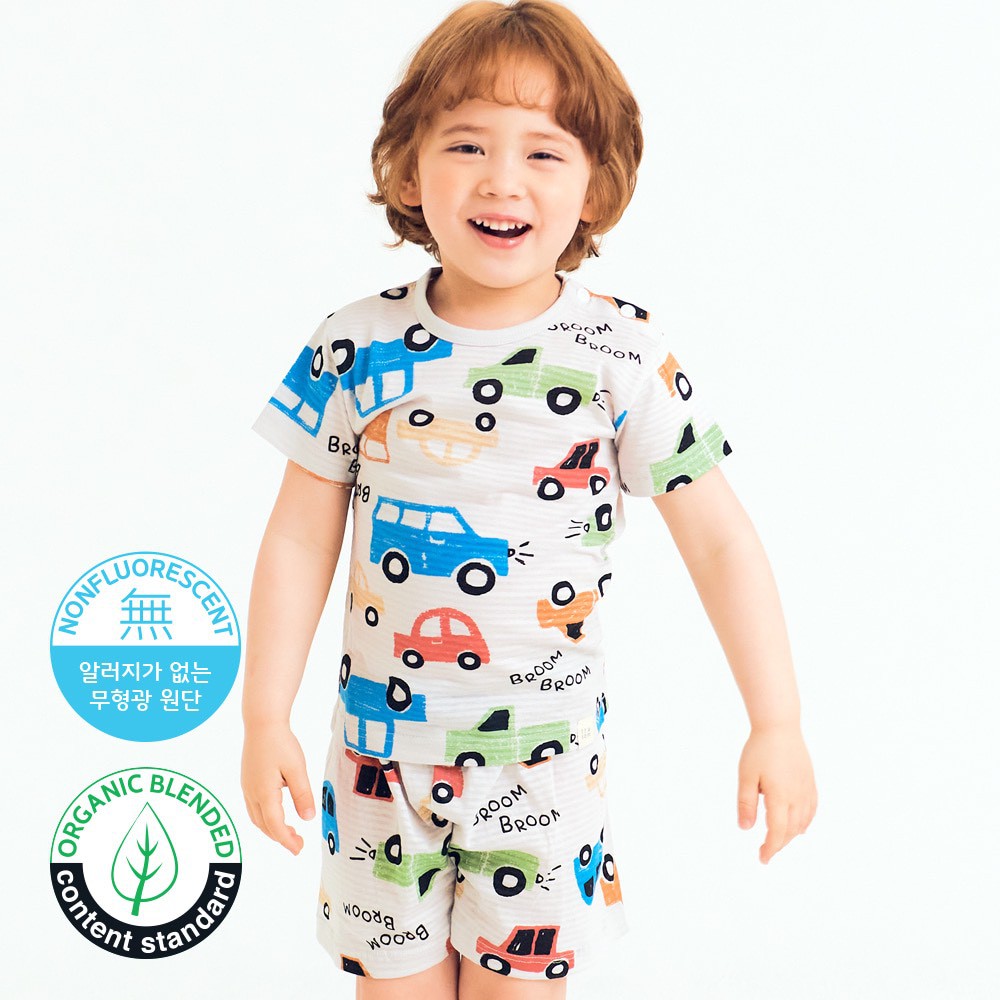 Bộ Ngắn Cao Cấp Cho Bé Của Hãng Ttasom, Chất Cotton Giấy Organic, Mẫu Nhiều Ôto