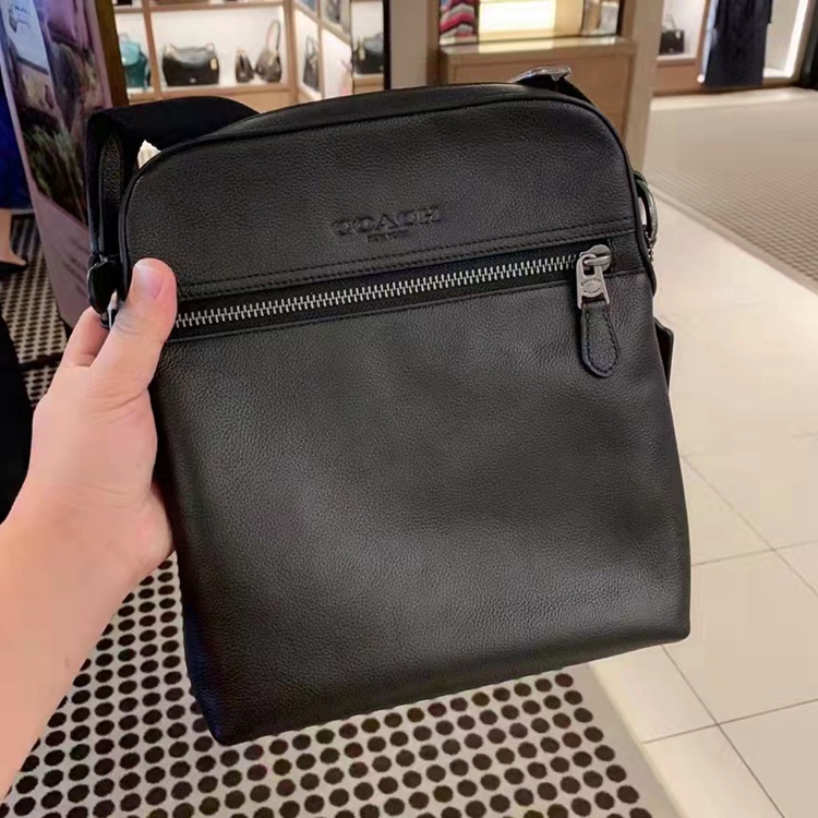 COACH Túi Đeo Chéo Vuông Nhỏ Phong Cách Mỹ Thời Trang Cho Nam F73336