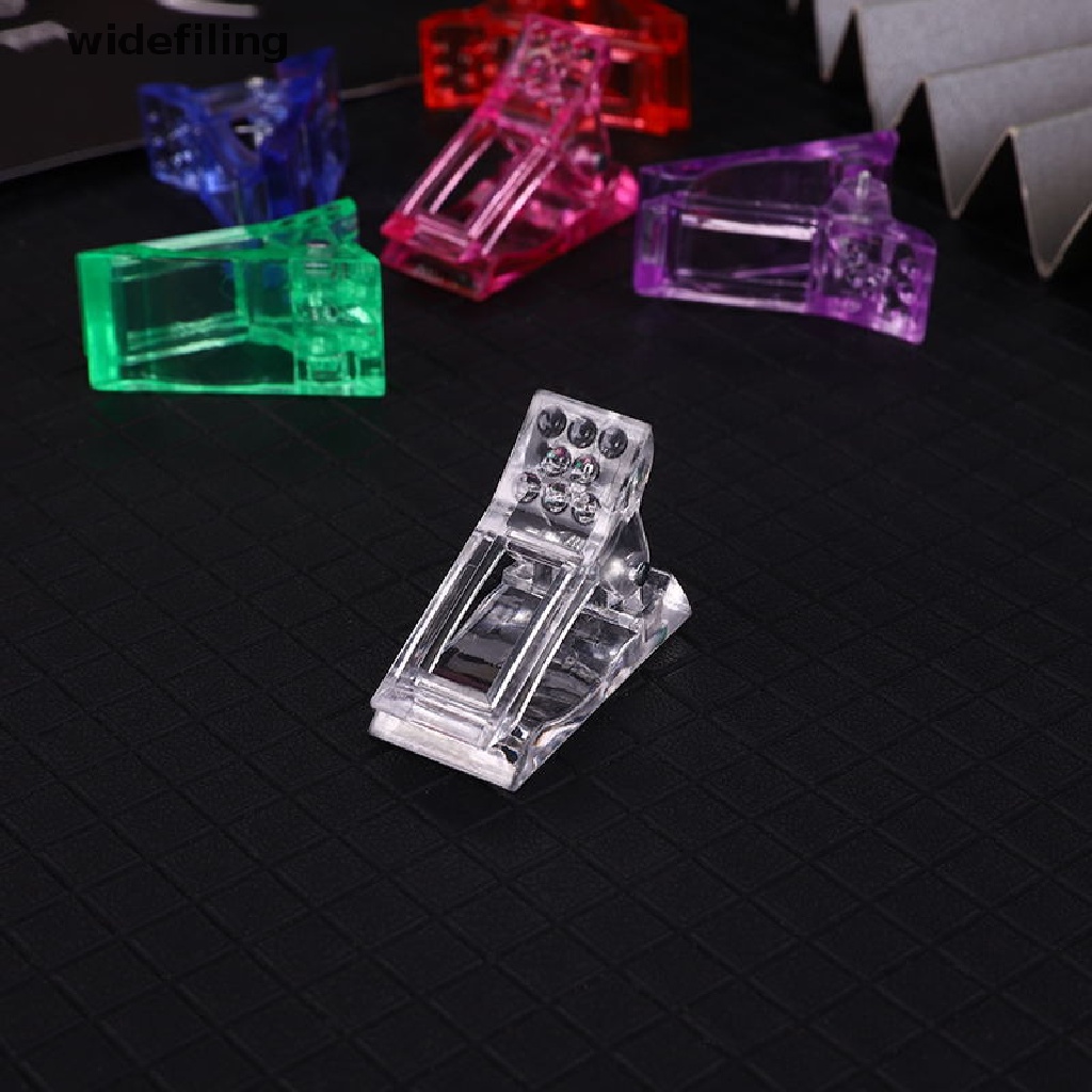 Set 5 kẹp nối dài móng tay giả bằng acrylic tiện dụng<br>
