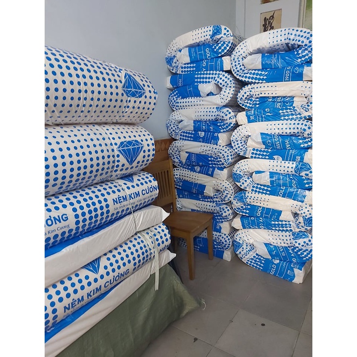 Nệm cao su kim cương happy gold 1m6x10cmx2m